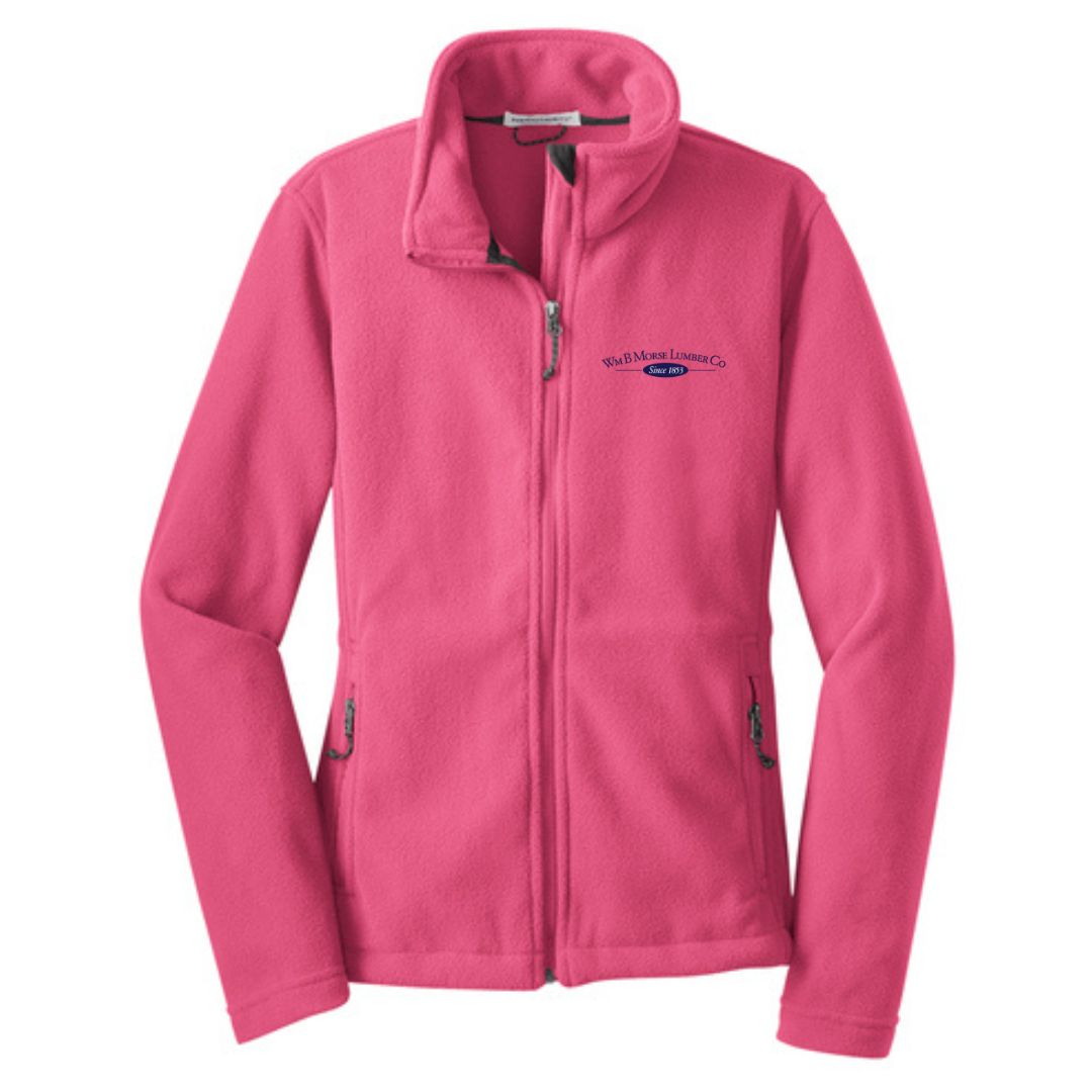 WOMENS - Port Authority® Women's Value Fleece Jacket - Pink Blossom
