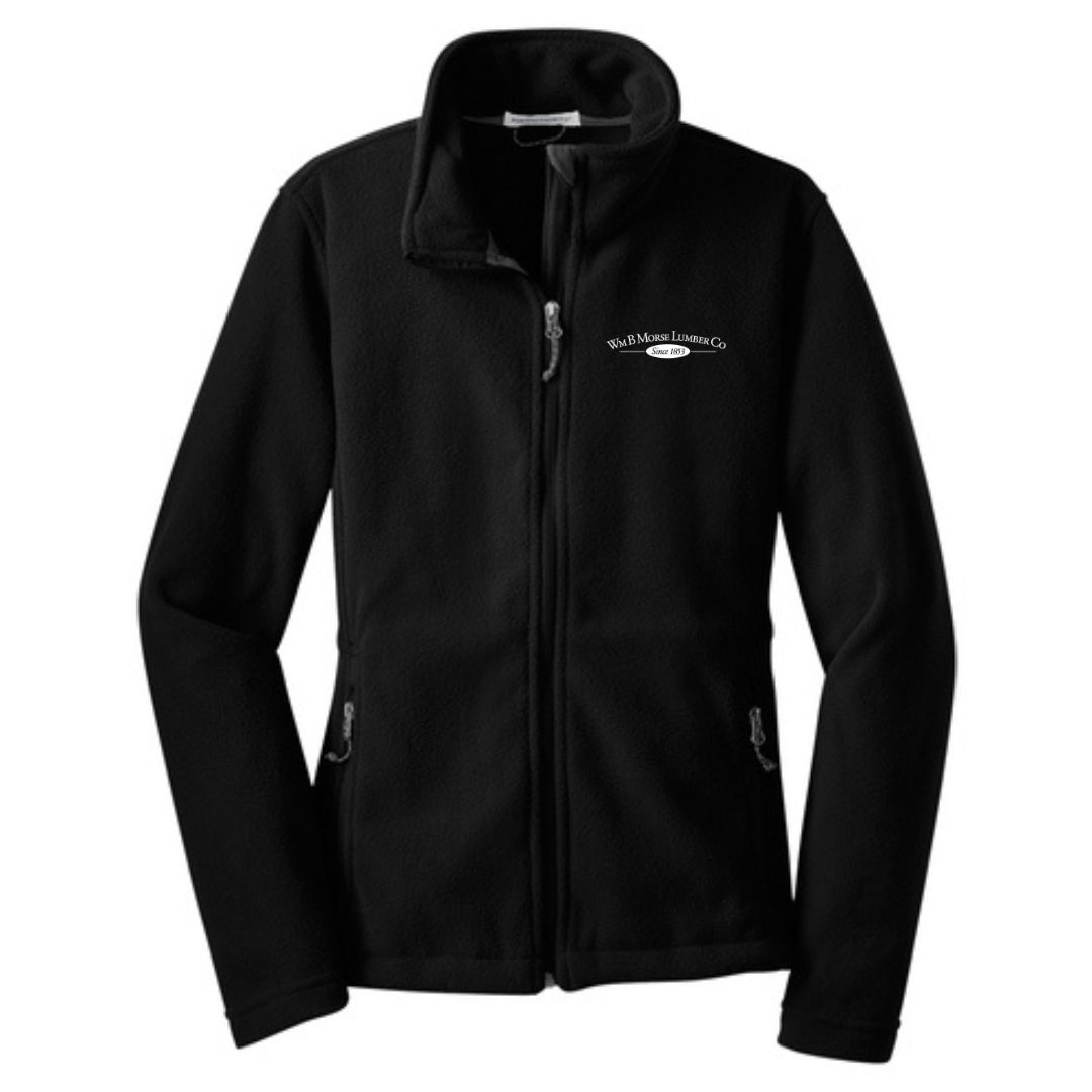 WOMENS - Port Authority® Women's Value Fleece Jacket - Black