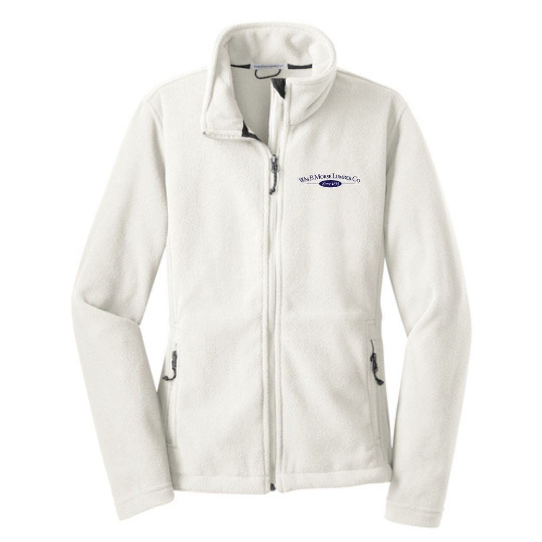WOMENS - Port Authority® Women's Value Fleece Jacket - Winter White