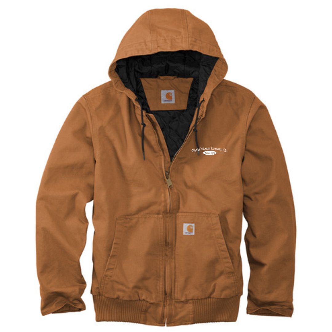 ADULT - Carhartt® Washed Duck Active Jac - Carhartt Brown