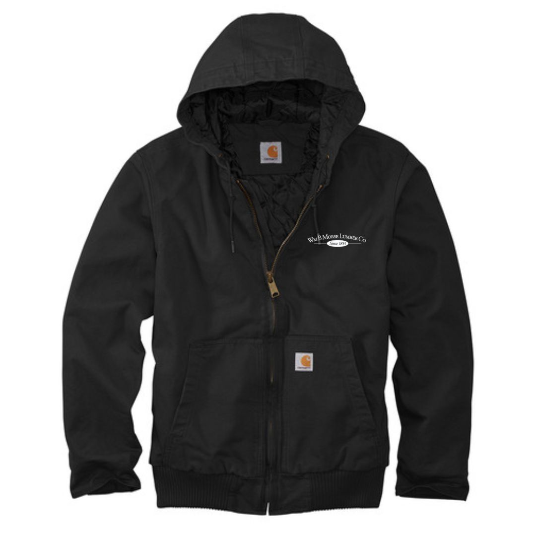 ADULT - Carhartt® Washed Duck Active Jac - Black