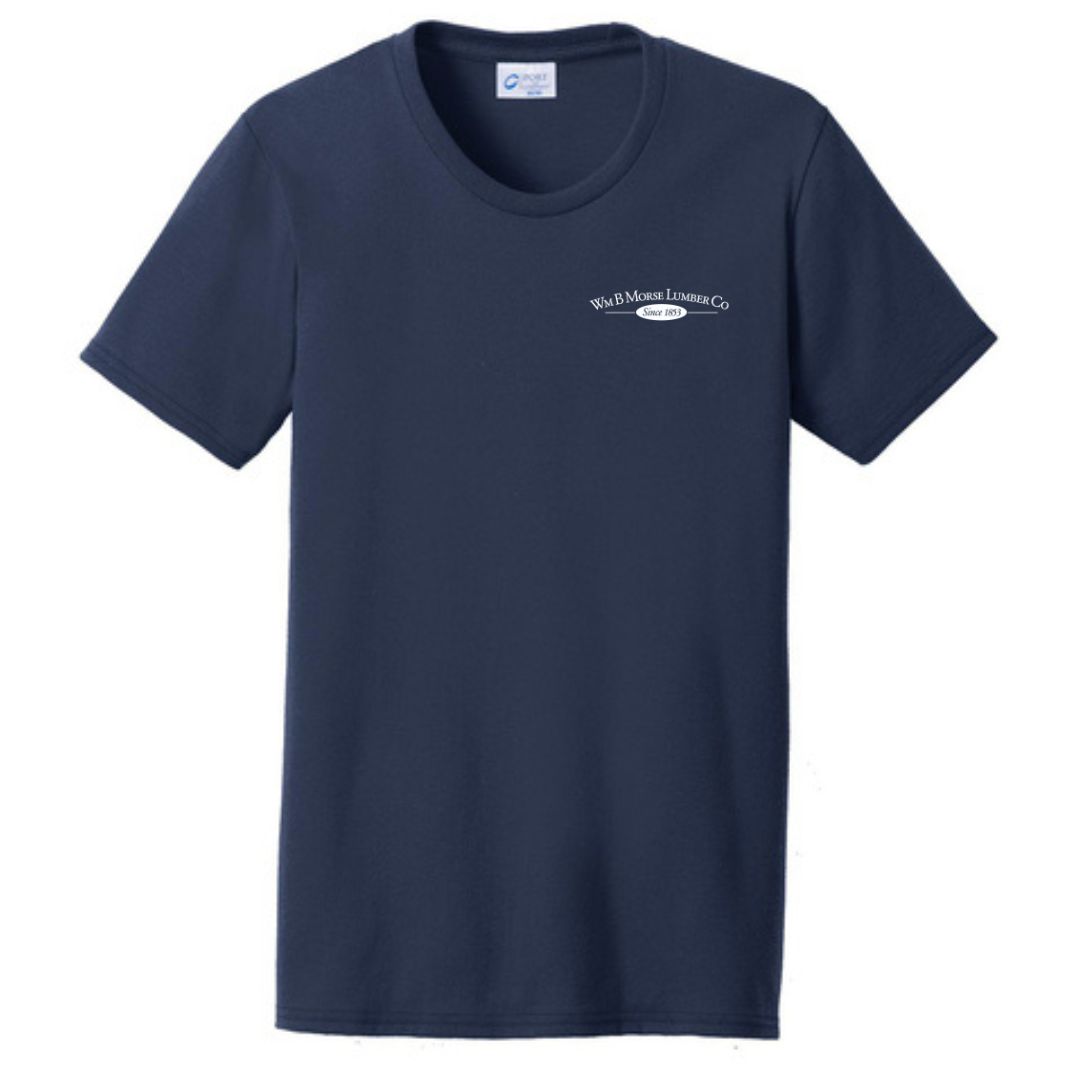 WOMENS - Port & Company® Women's Core Blend Tee - Navy