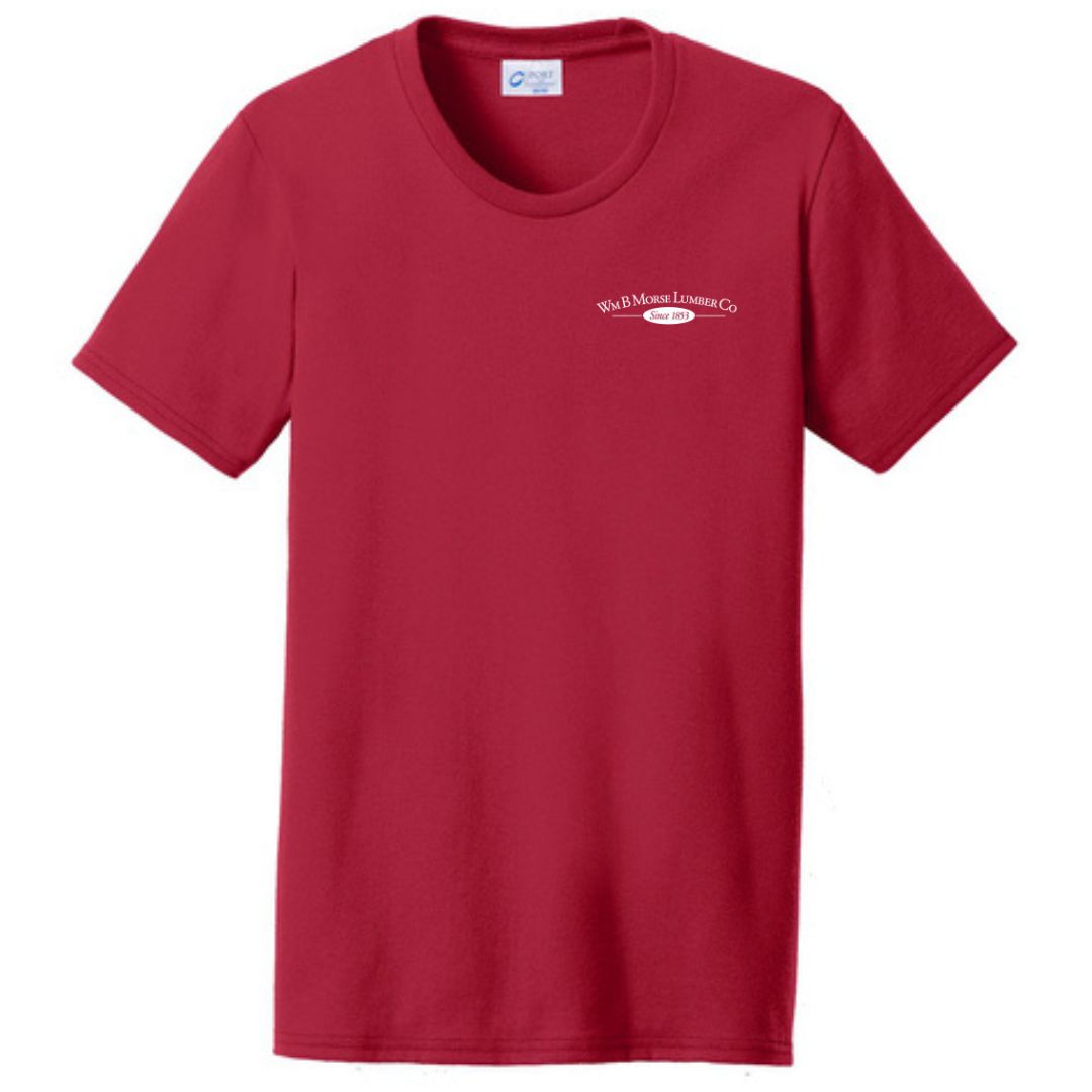 WOMENS - Port & Company® Women's Core Blend Tee - Red