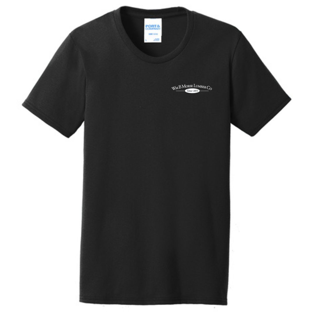 WOMENS - Port & Company® Women's Core Blend Tee - Black
