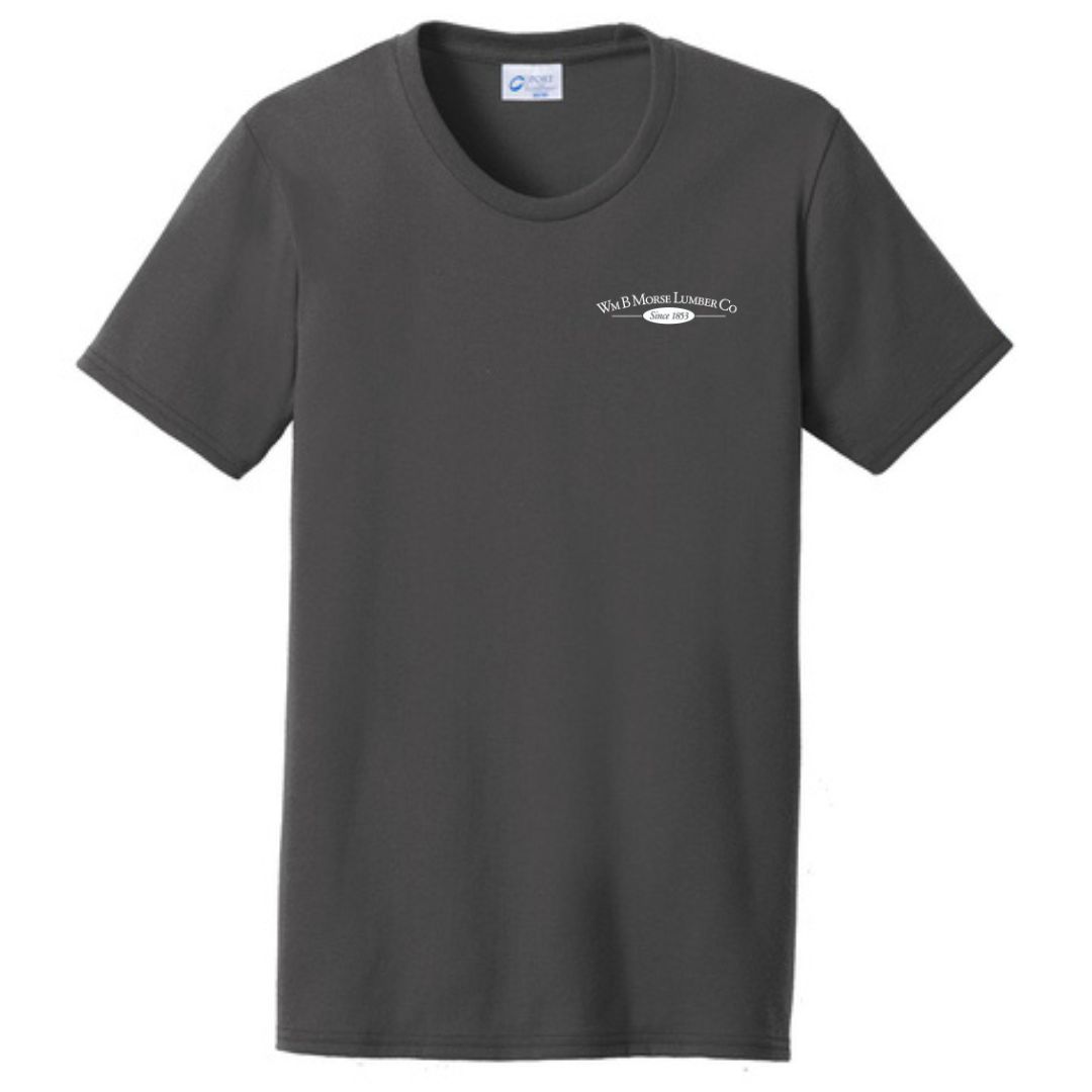 WOMENS - Port & Company® Women's Core Blend Tee - Charcoal