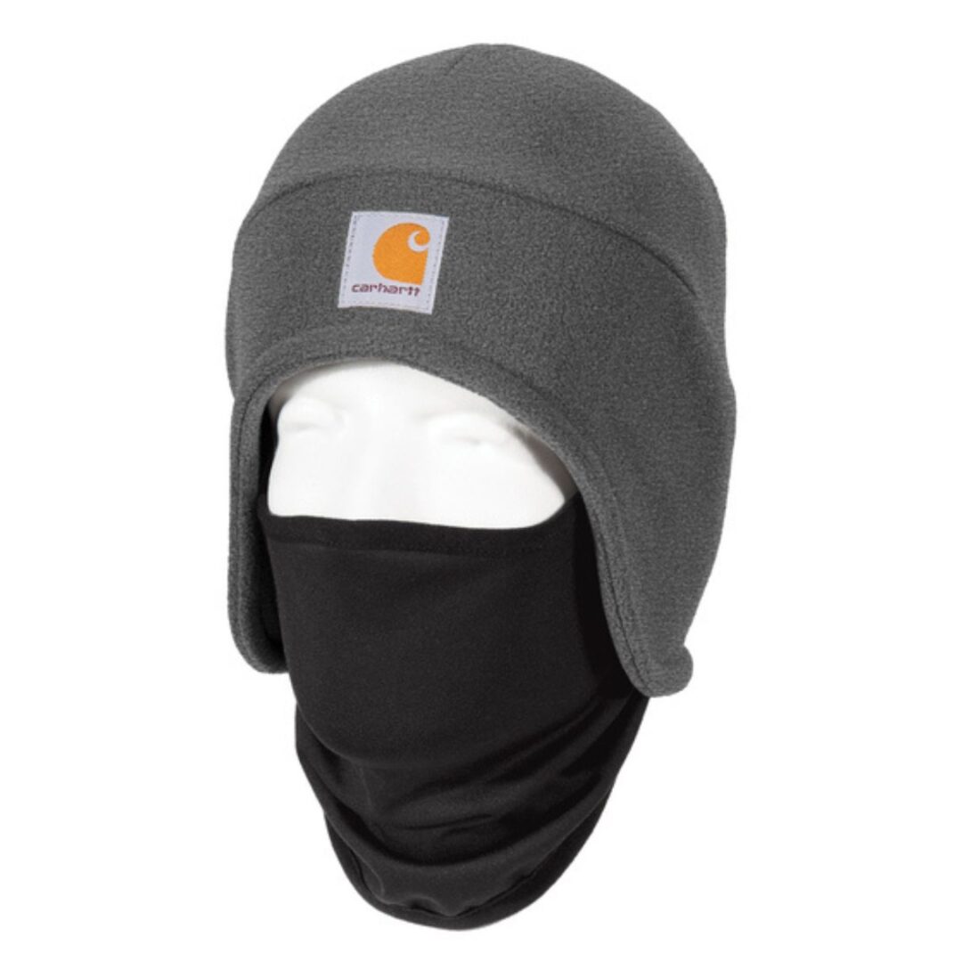 Carhartt® Fleece 2-In-1 Headwear - Charcoal Heather