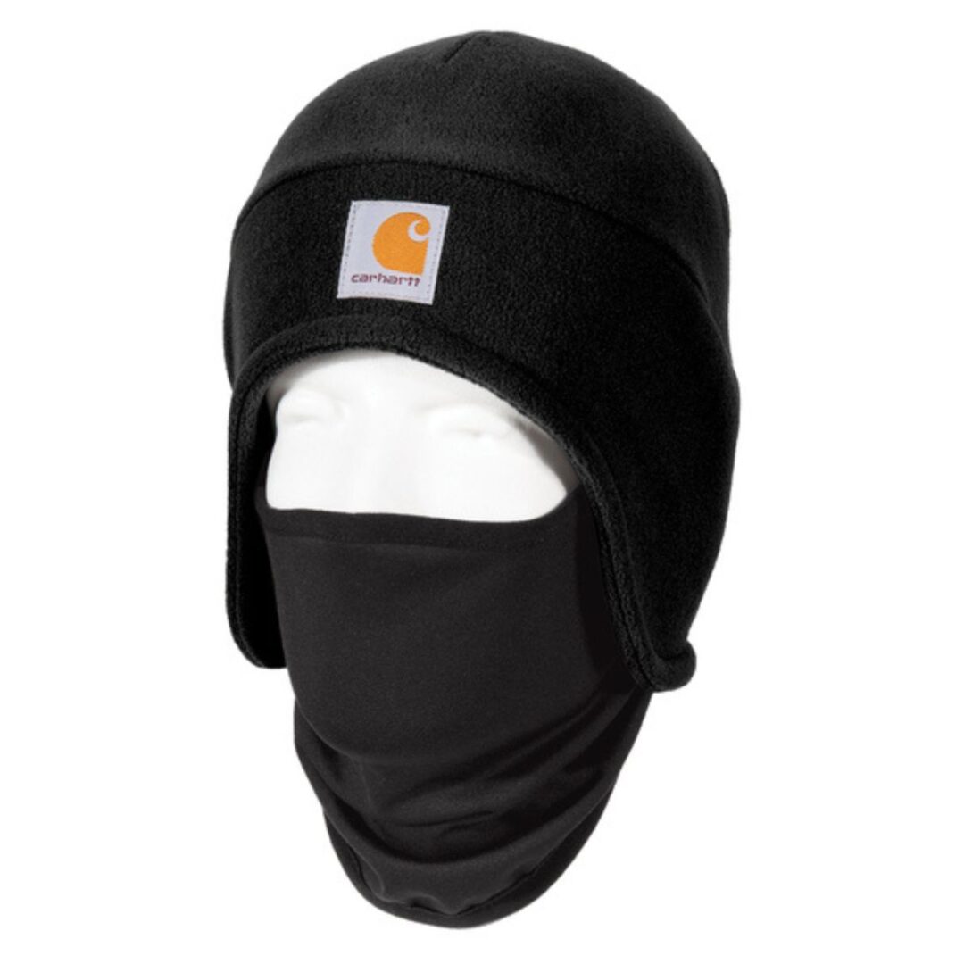 Carhartt® Fleece 2-In-1 Headwear - Black