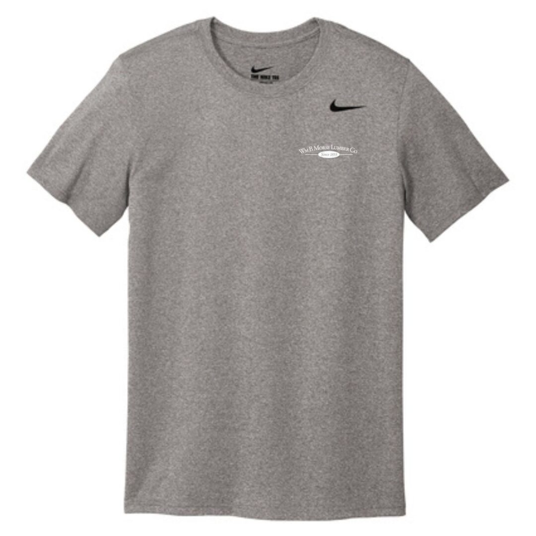 ADULT - Nike Team rLegend Tee - Carbon Heather