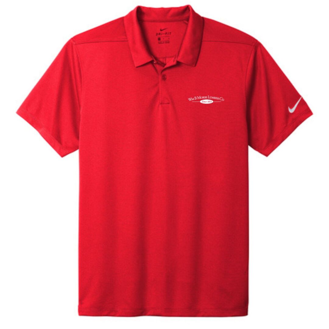 ADULT - Nike Dry Essential Solid Polo - University Red