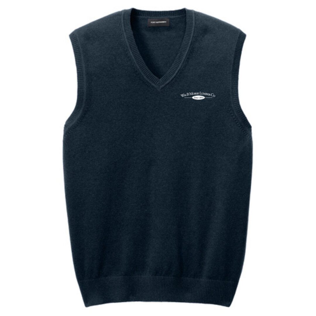 ADULT - Port Authority® Easy Care Sweater Vest - River Blue Navy